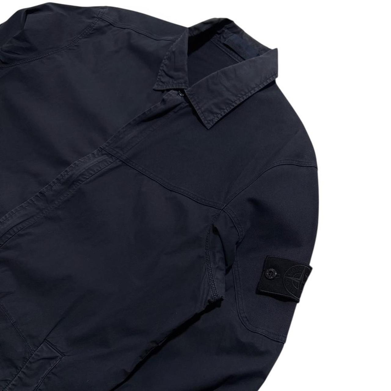 Stone Island Navy Ghost Overshirt