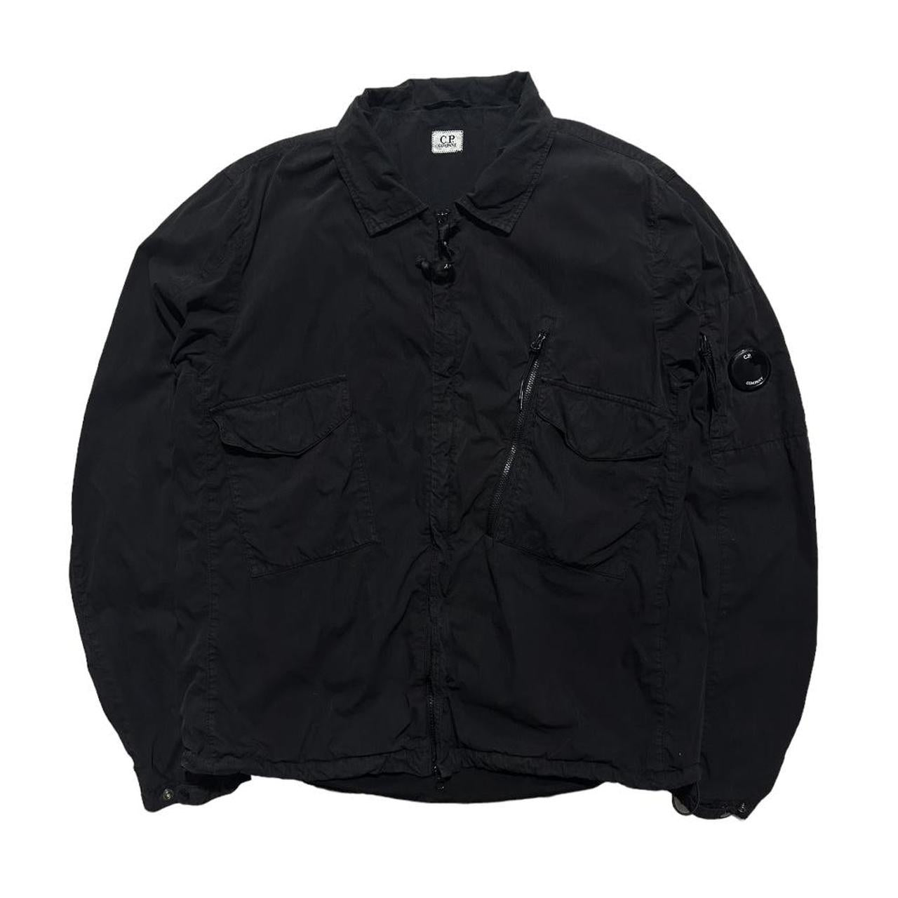 CP Company 50 Fili Black Overshirt