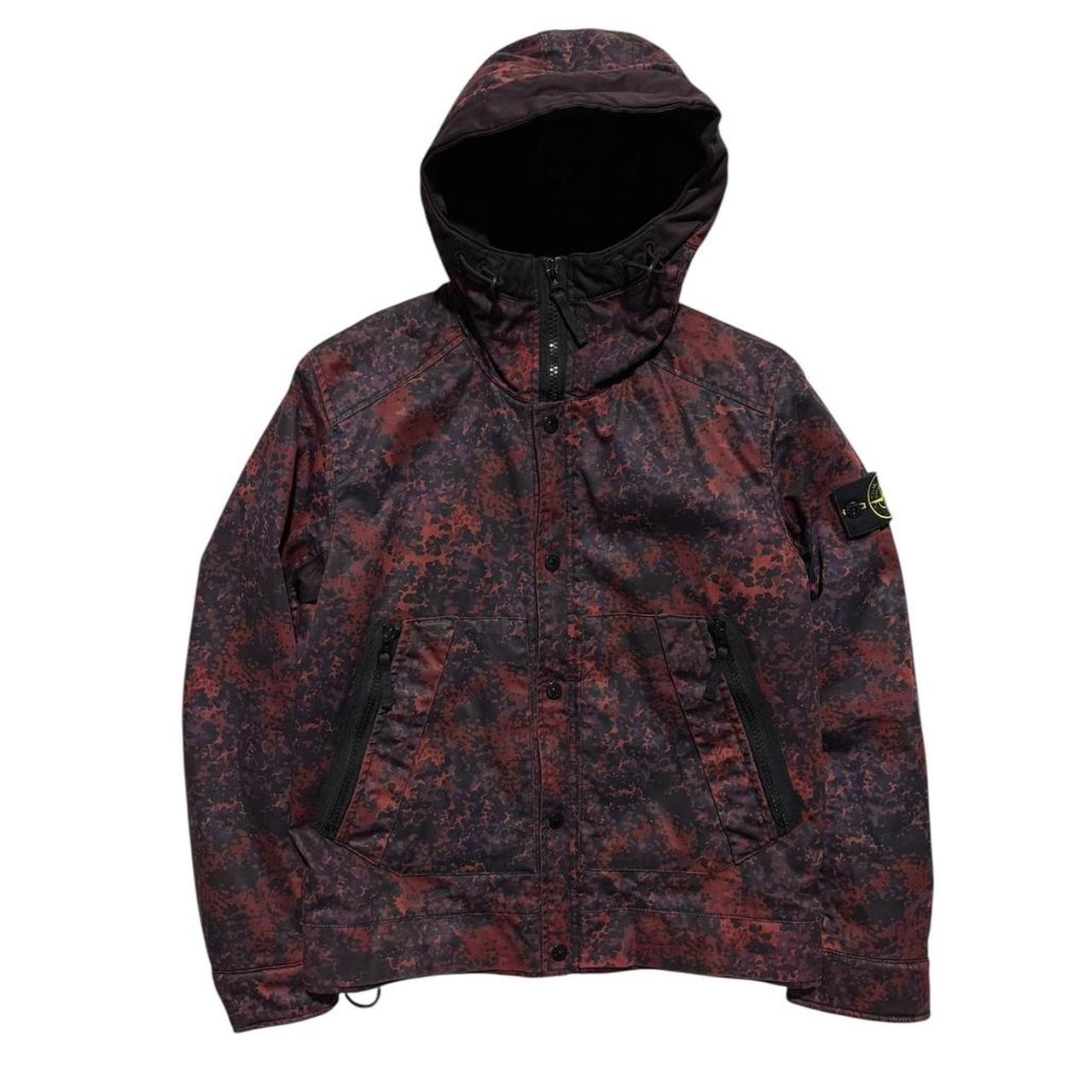 Stone Island Raso Gommato Camo OVD Jacket