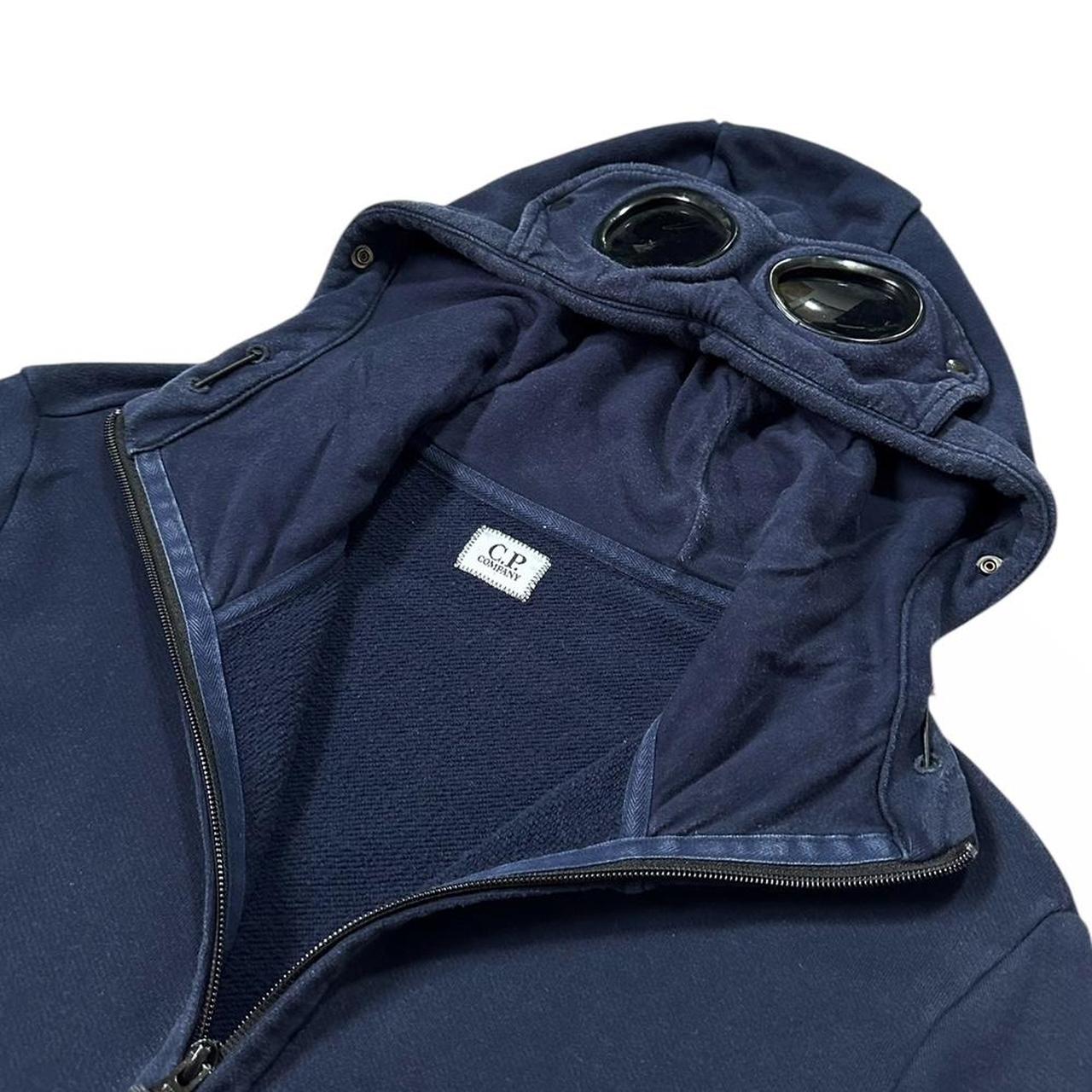 CP Company Blue Goggle Hoodie