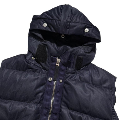 Stone Island Down Gilet | Large, Navy