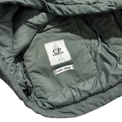 CP Company T-Flatt Goggle Jacket | Large, Olive Green