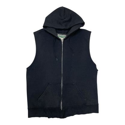 Vintage Levi's Sleeveless Hoodie, Size Large | O/S, Black