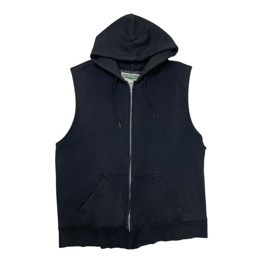 Vintage Levi's Sleeveless Hoodie, Size Large | O/S, Black