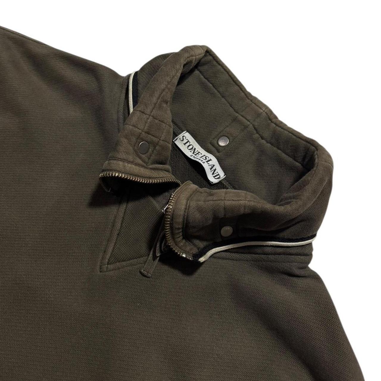 Stone Island Quarter Zip Pullover