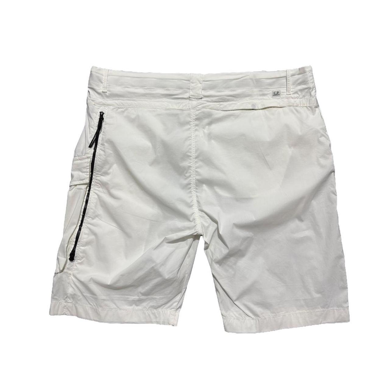 CP Company White Shorts