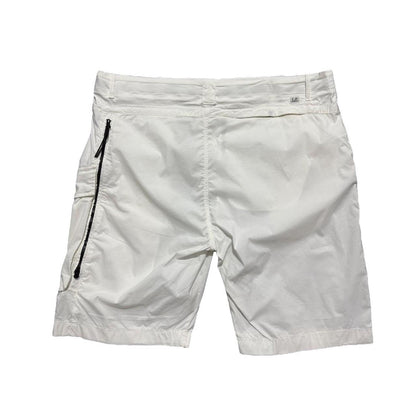 CP Company White Shorts