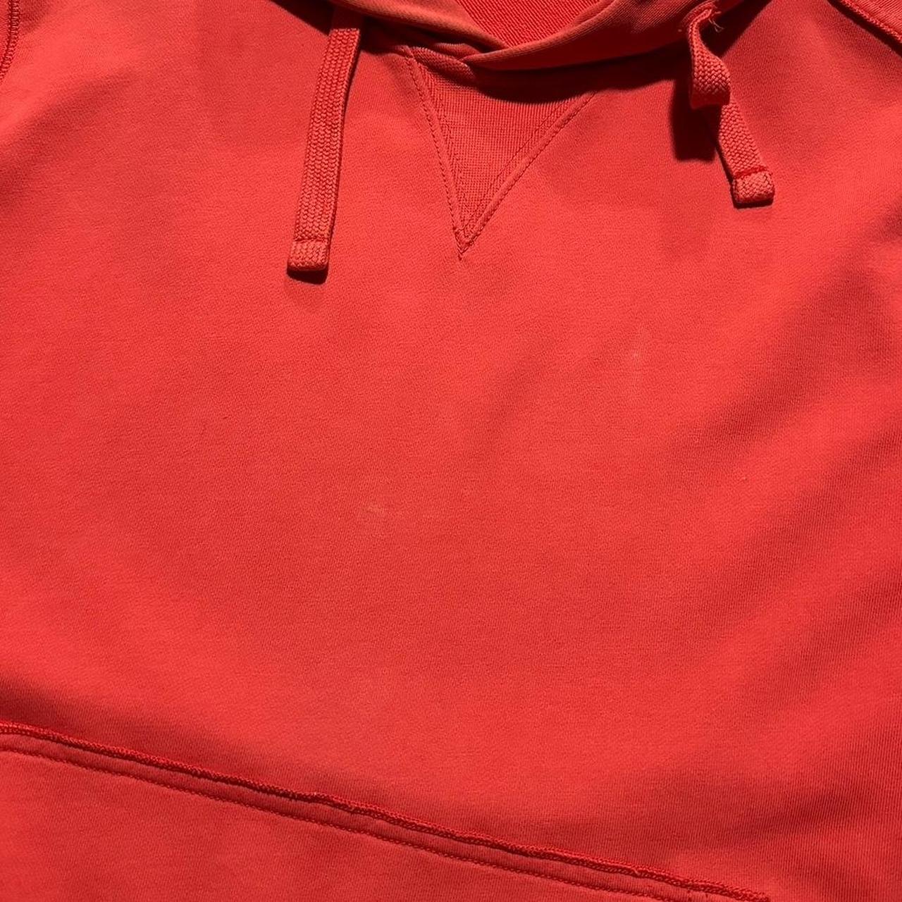 Stone Island Red Pullover Hoodie