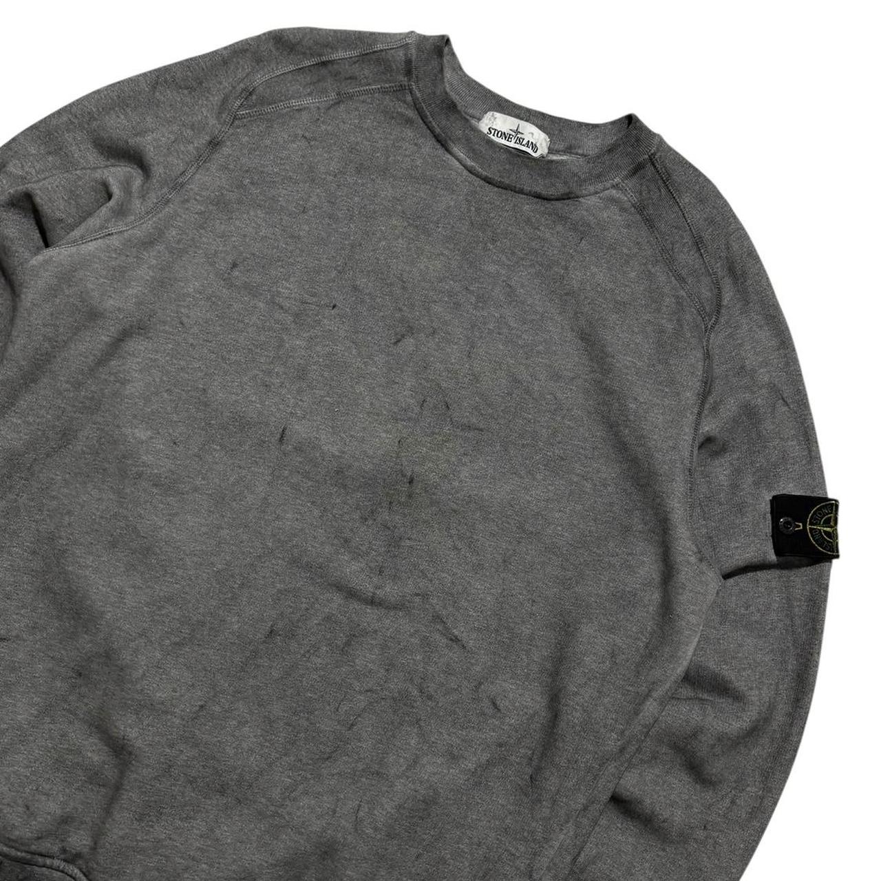 Stone Island Dust Treatment Pullover Crewneck