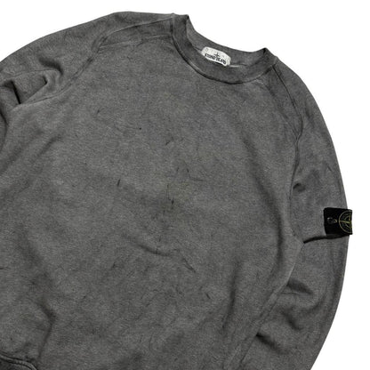 Stone Island Dust Treatment Pullover Crewneck