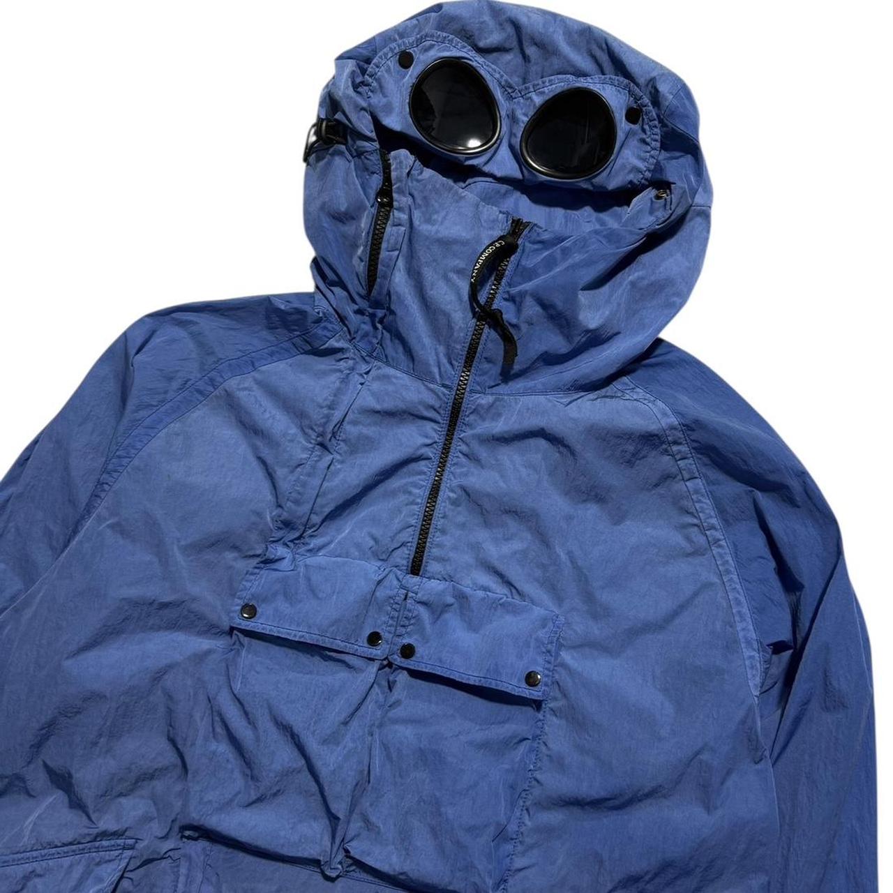 CP Company Chrome Goggle Jacket | Large, Blue