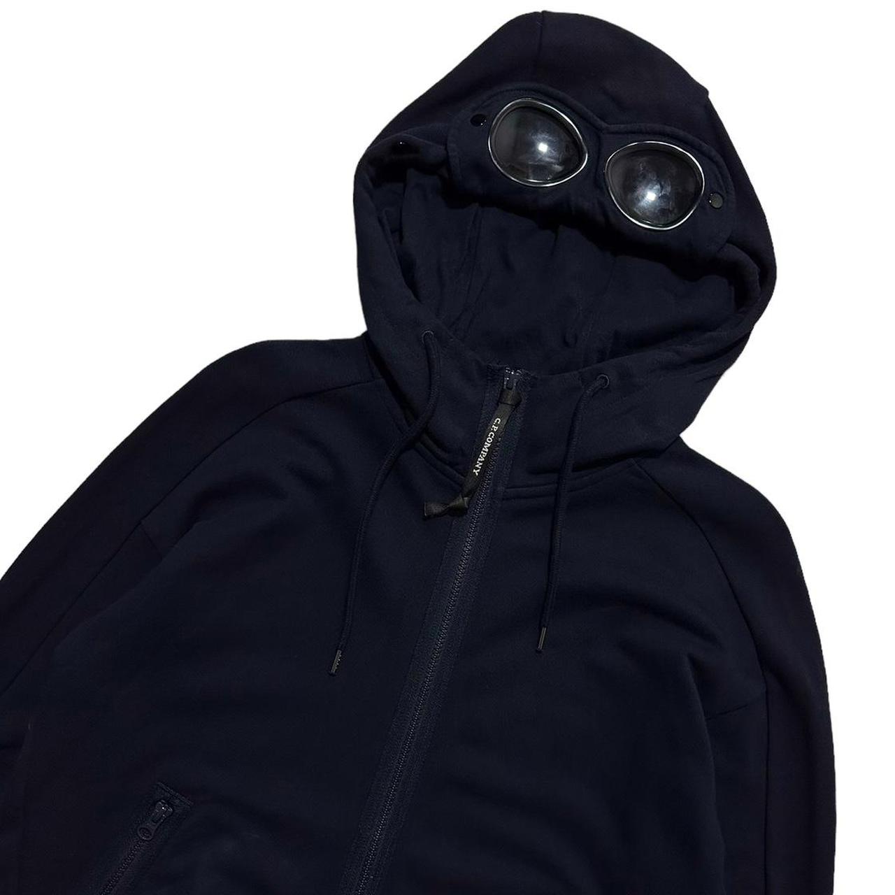 CP Company Navy Goggle Hoodie