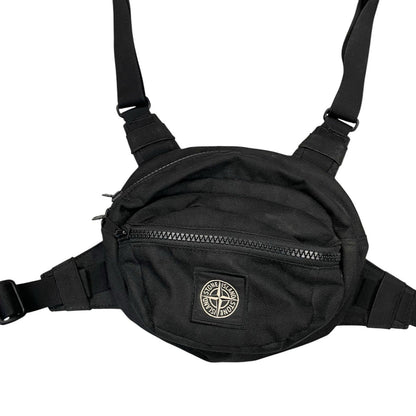 Stone Island Black Chest Bag | O/S, Black