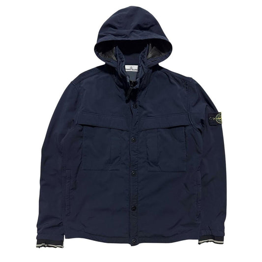 Stone Island Navy Soft Shell Jacket