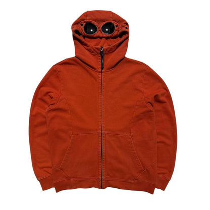 CP Company Orange Goggle Hoodie