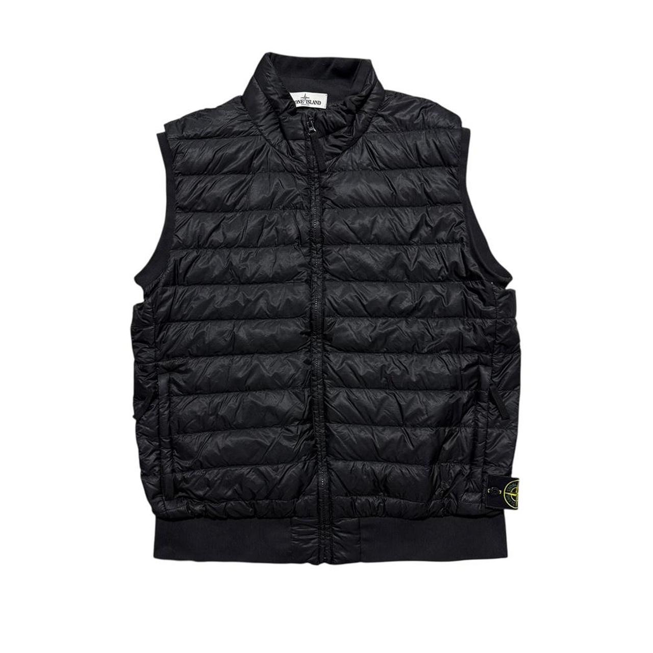 Stone Island Micro Rip Stop Down Gilet | XXL, Black