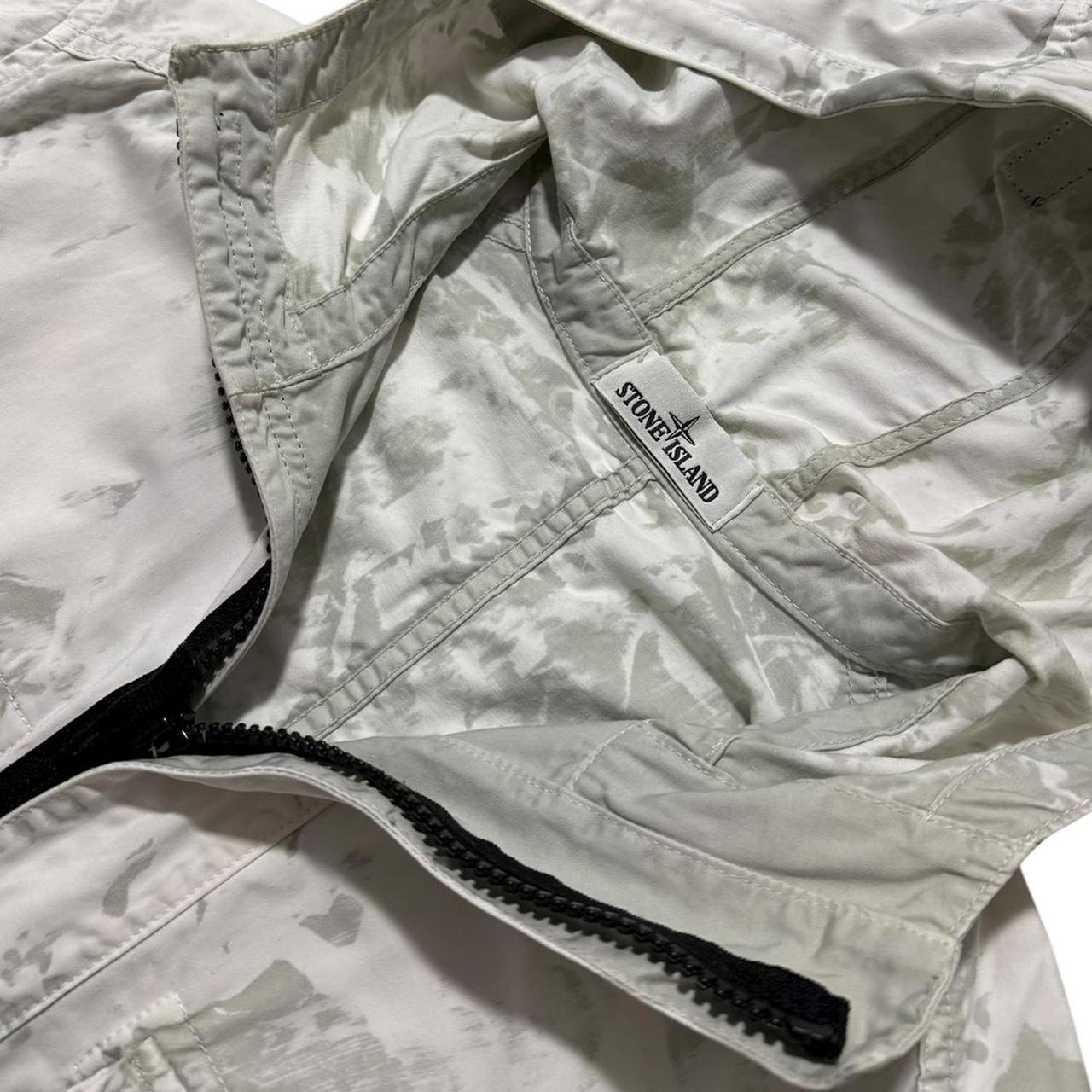Stone Island Hand Corrosion Raso Field Jacket