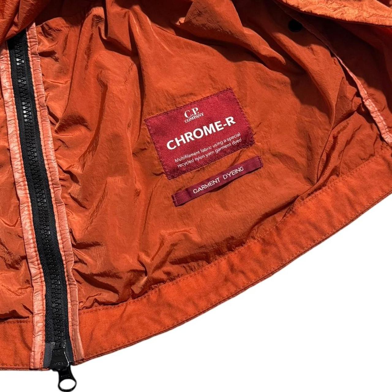 CP Company Orange Nylon Goggle Jacket