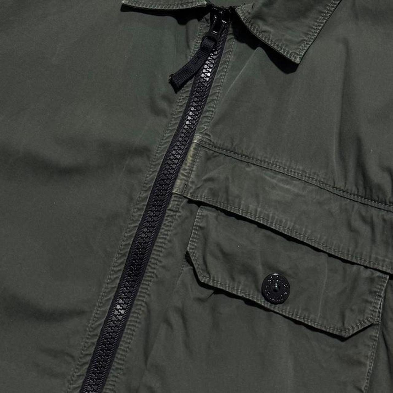Stone Island Green Overshirt