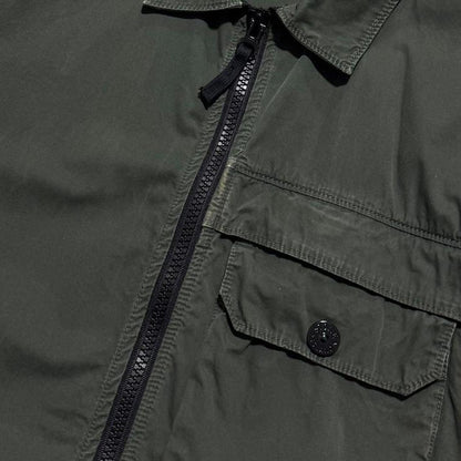 Stone Island Green Overshirt