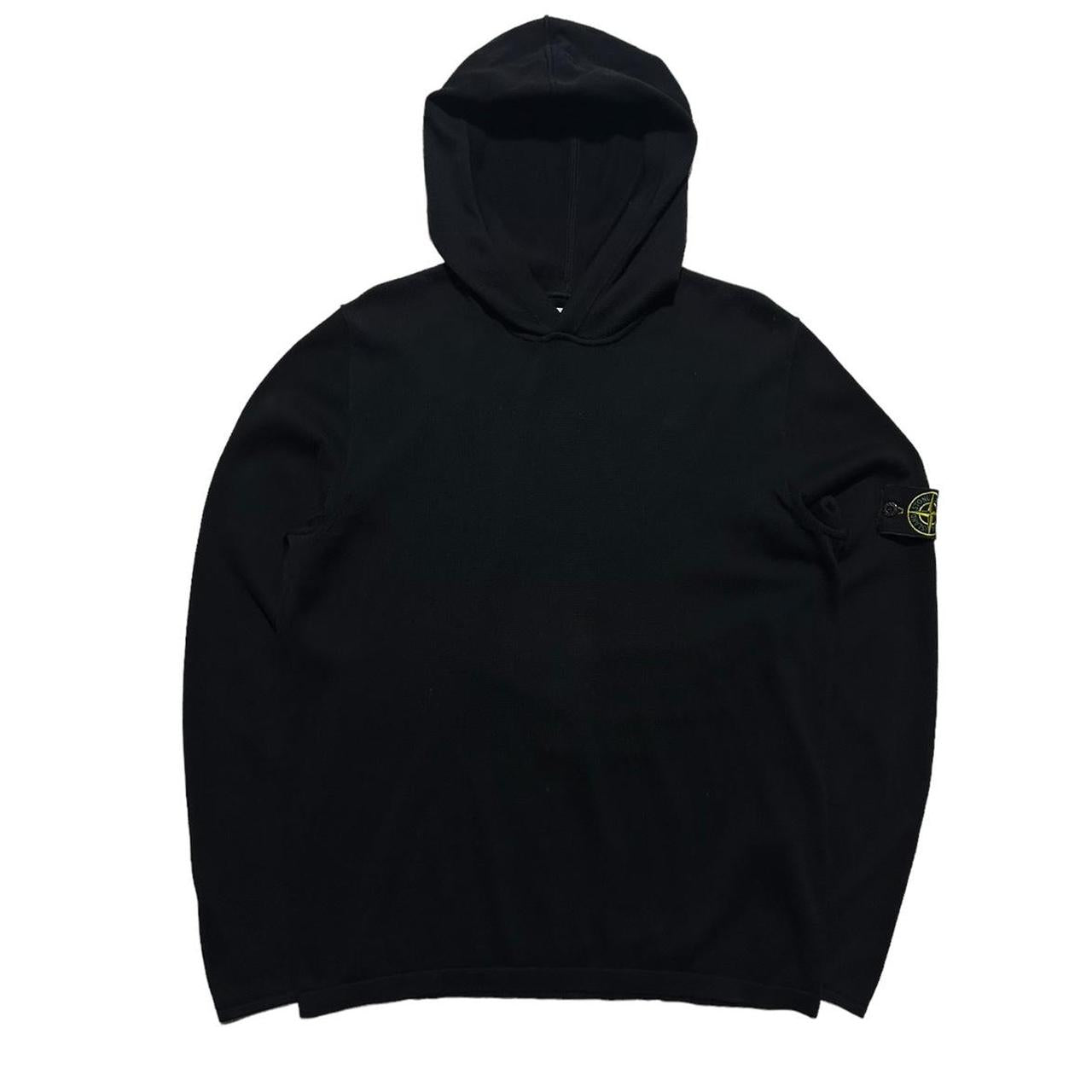 Stone Island Thin Knit Pullover Hoodie