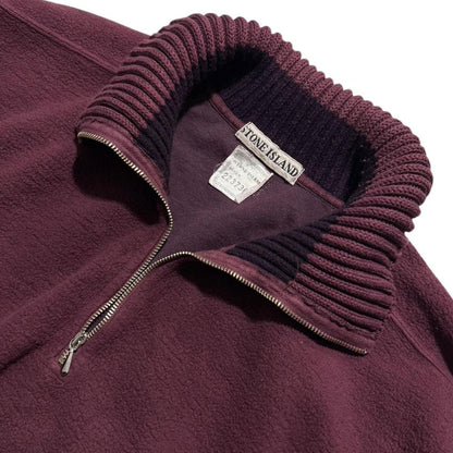 Stone Island Fleece Quarter Zip Pullover