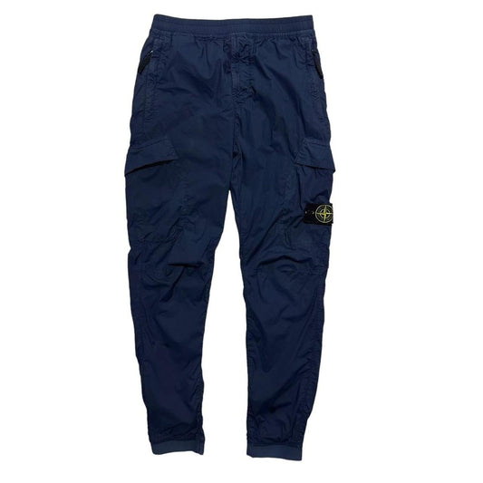 Stone Island Blue Combat Cargos | Default Title, Blue
