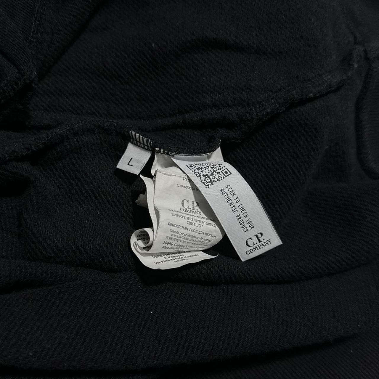 CP Company Black Goggle Hoodie - Known Source