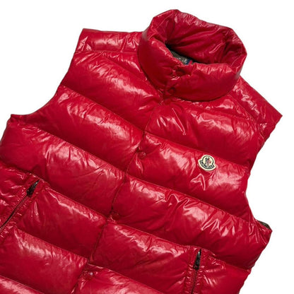Moncler Tib Down Gilet | Medium, Red