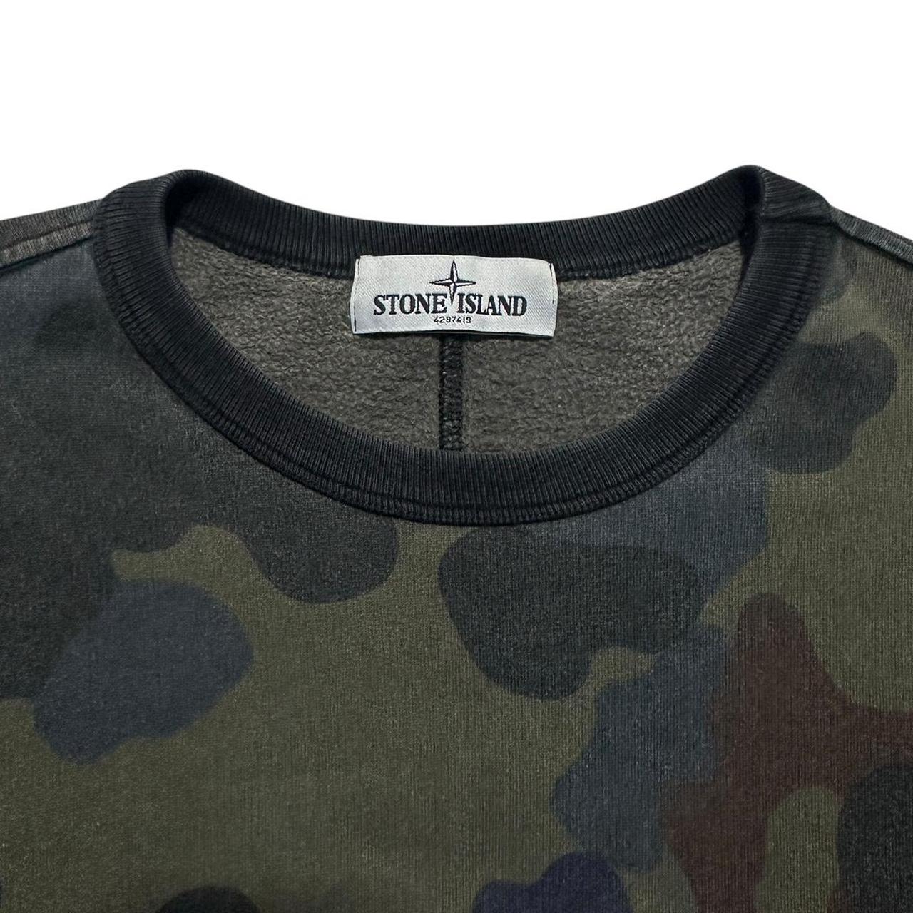 Stone Island Camo Pullover Crewneck