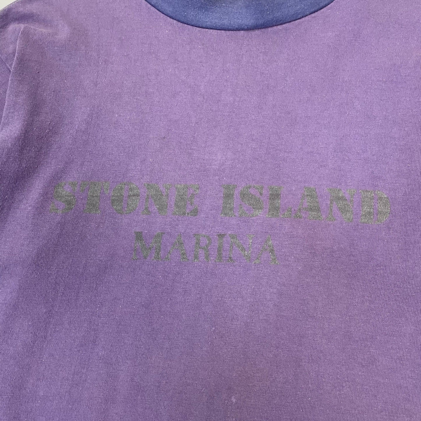 Vintage Stone Island Marina T-Shirt, Size Medium | O/S, Purple