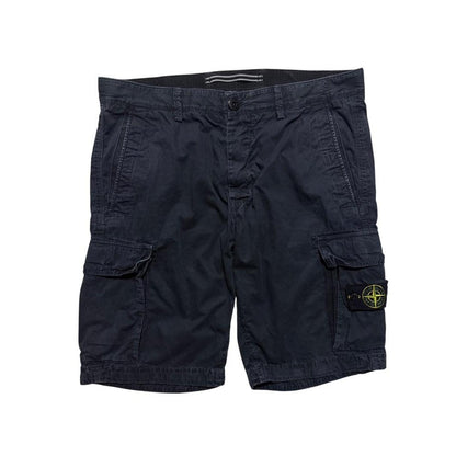 Stone Island Canvas Cargo Shorts