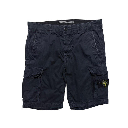 Stone Island Canvas Cargo Shorts