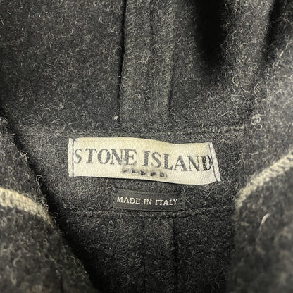 Vintage Stone Island Wool Jacket, Size Large | O/S, Grey