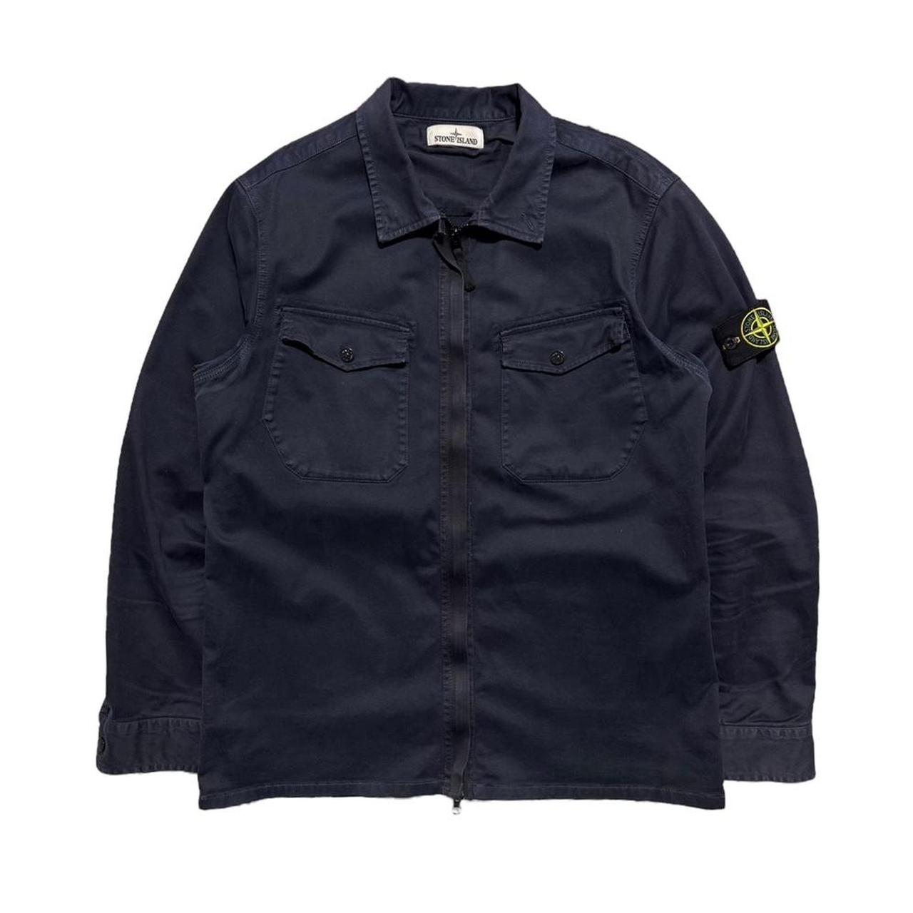 Stone Island Navy Overshirt