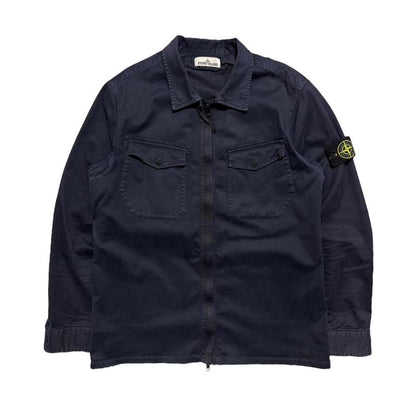 Stone Island Navy Overshirt
