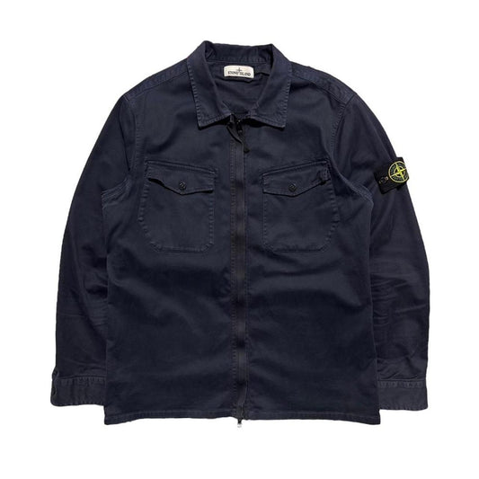Stone Island Navy Overshirt