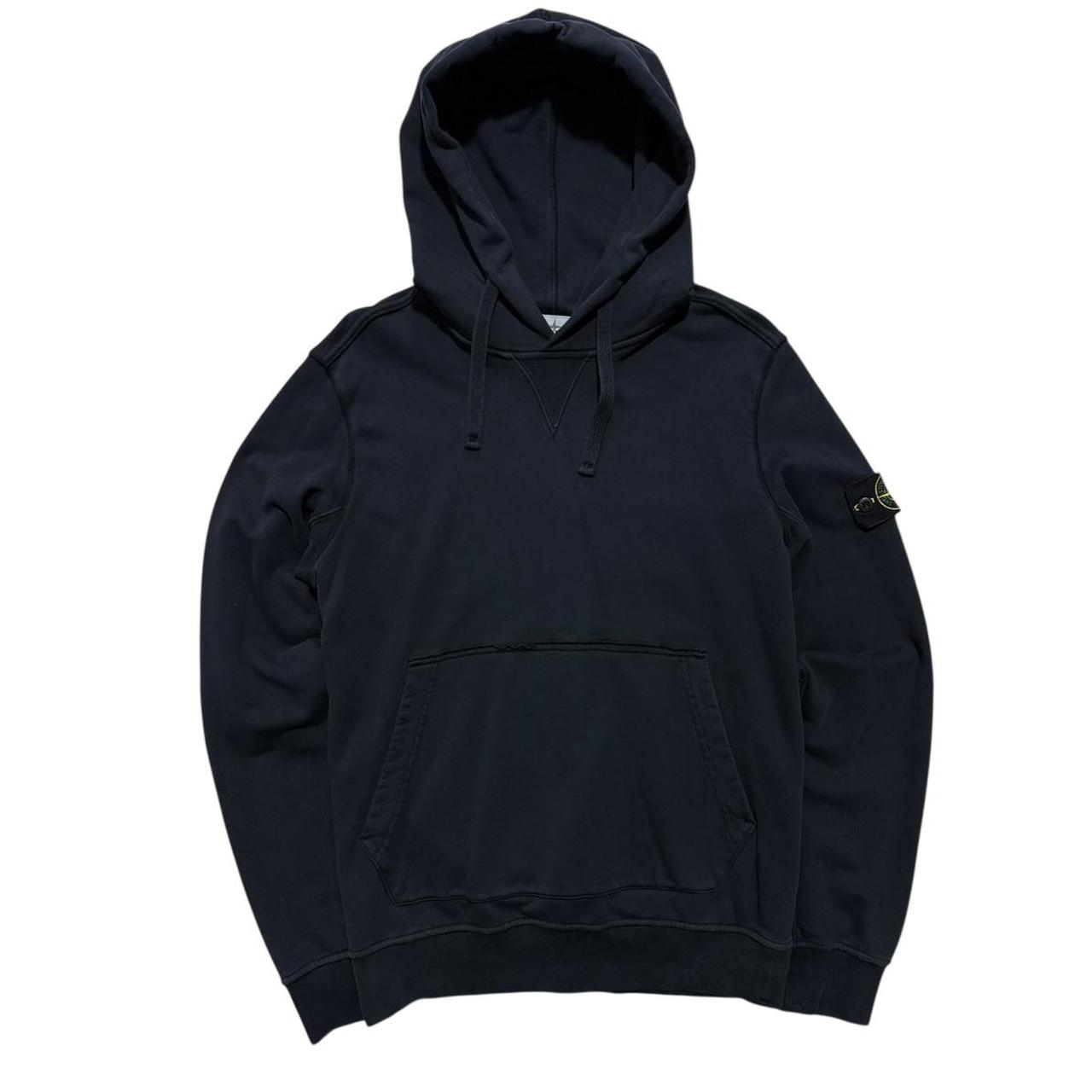 Stone Island Navy Pullover Hoodie