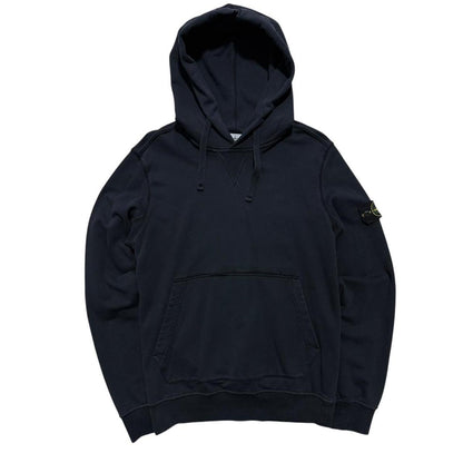 Stone Island Navy Pullover Hoodie