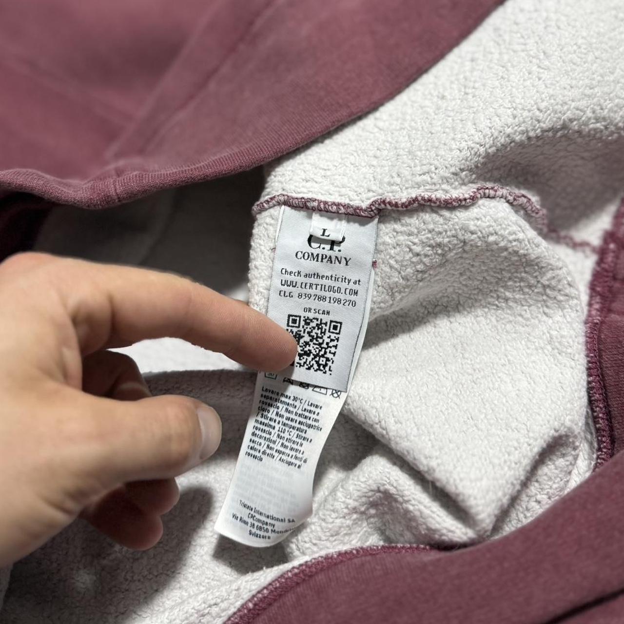 CP Company Front Logo Pullover Hoodie