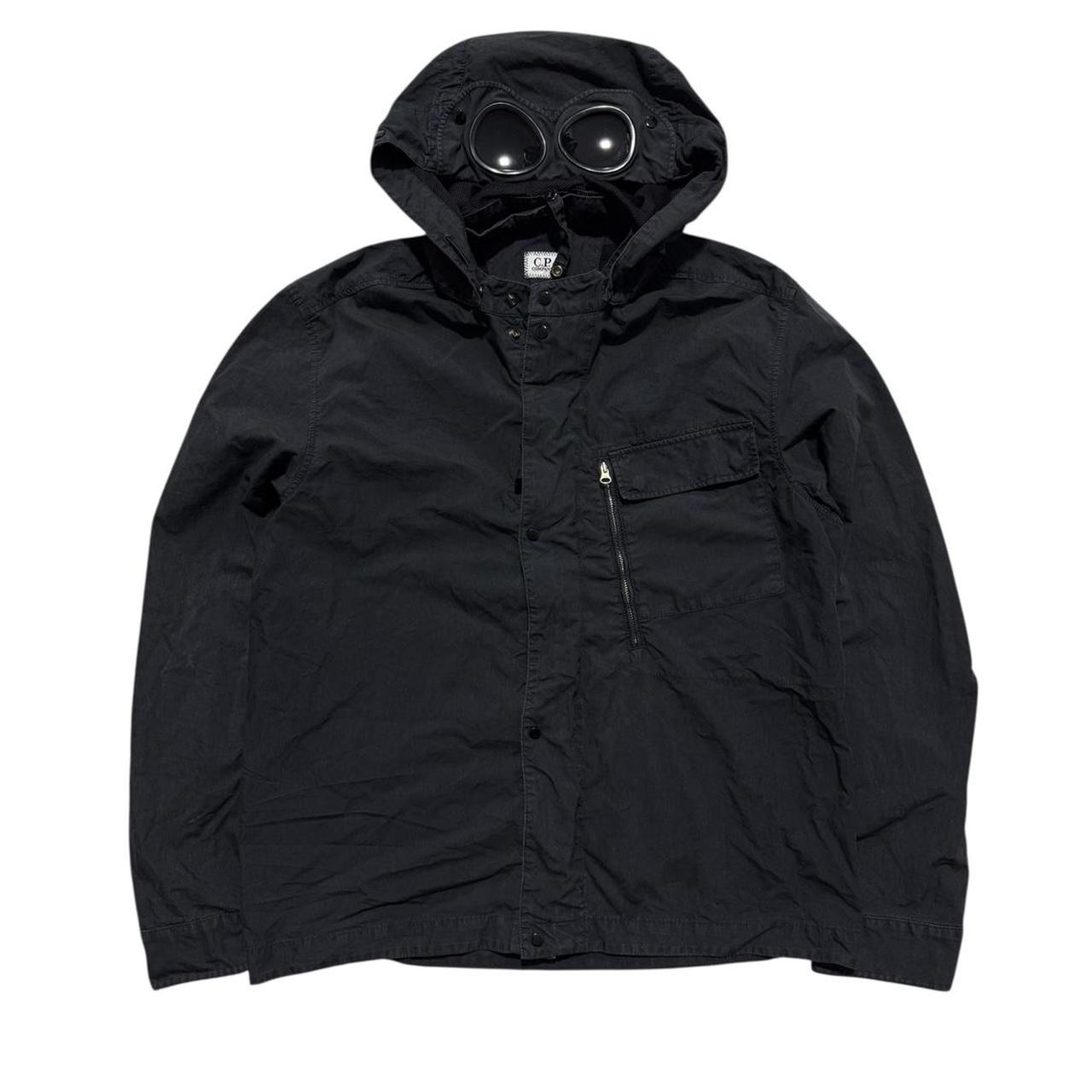 CP Company 50 Fili Goggle Jacket | Large, Black