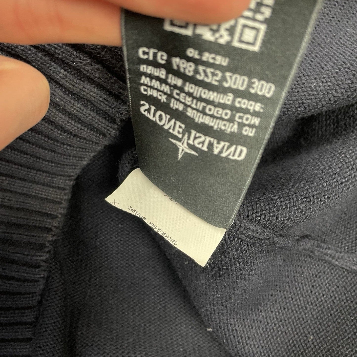 Stone Island Cardigan, Size XL | O/S, Blue