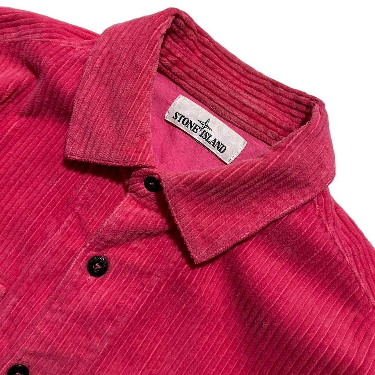 Stone Island Pink Corduroy Shirt - Known Source