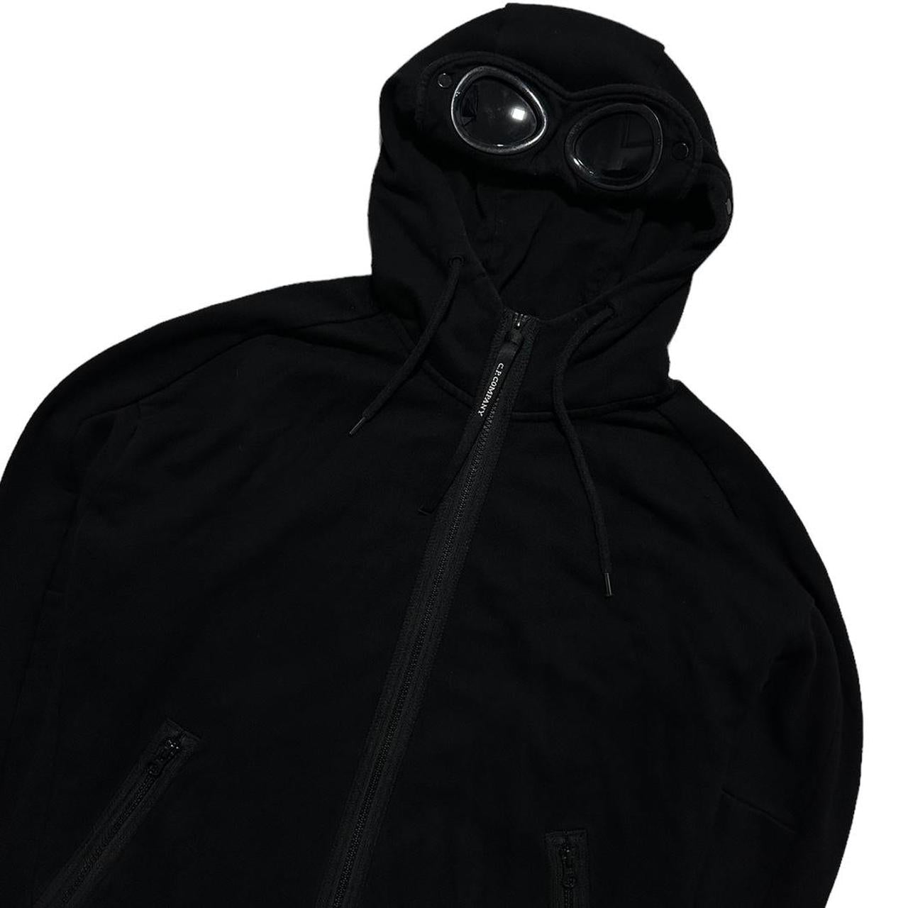 CP Company Black Goggle Hoodie