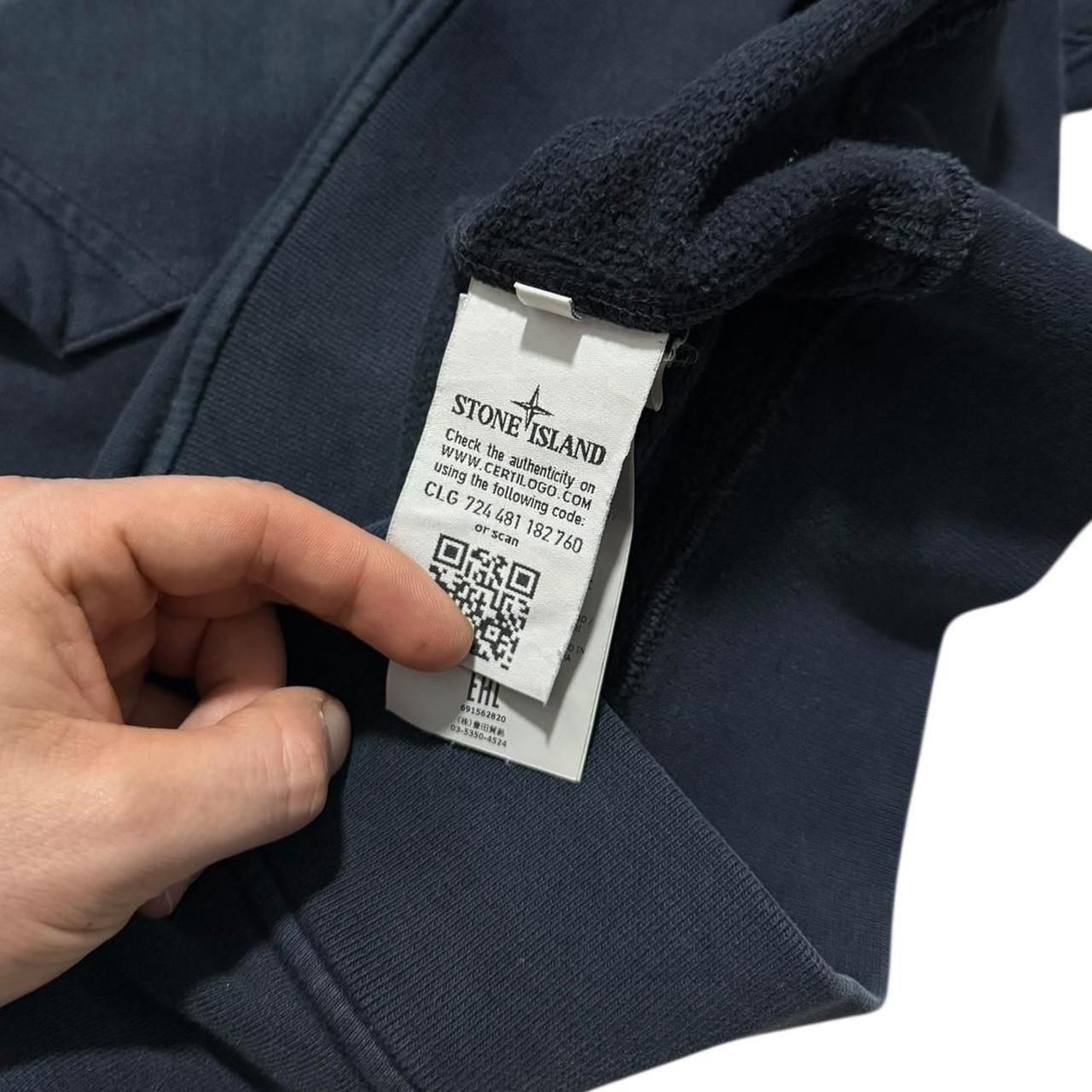 Stone Island Pullover Navy Hoodie