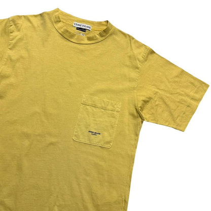 Stone Island 90's Marina T-Shirt | Small, Yellow