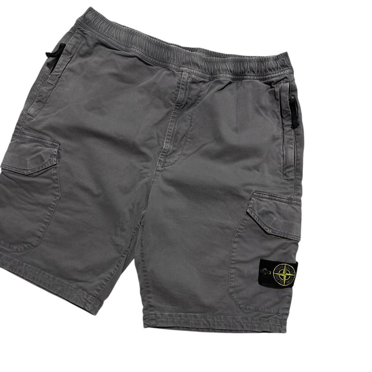 Stone Island Cargo Shorts | W33, Grey