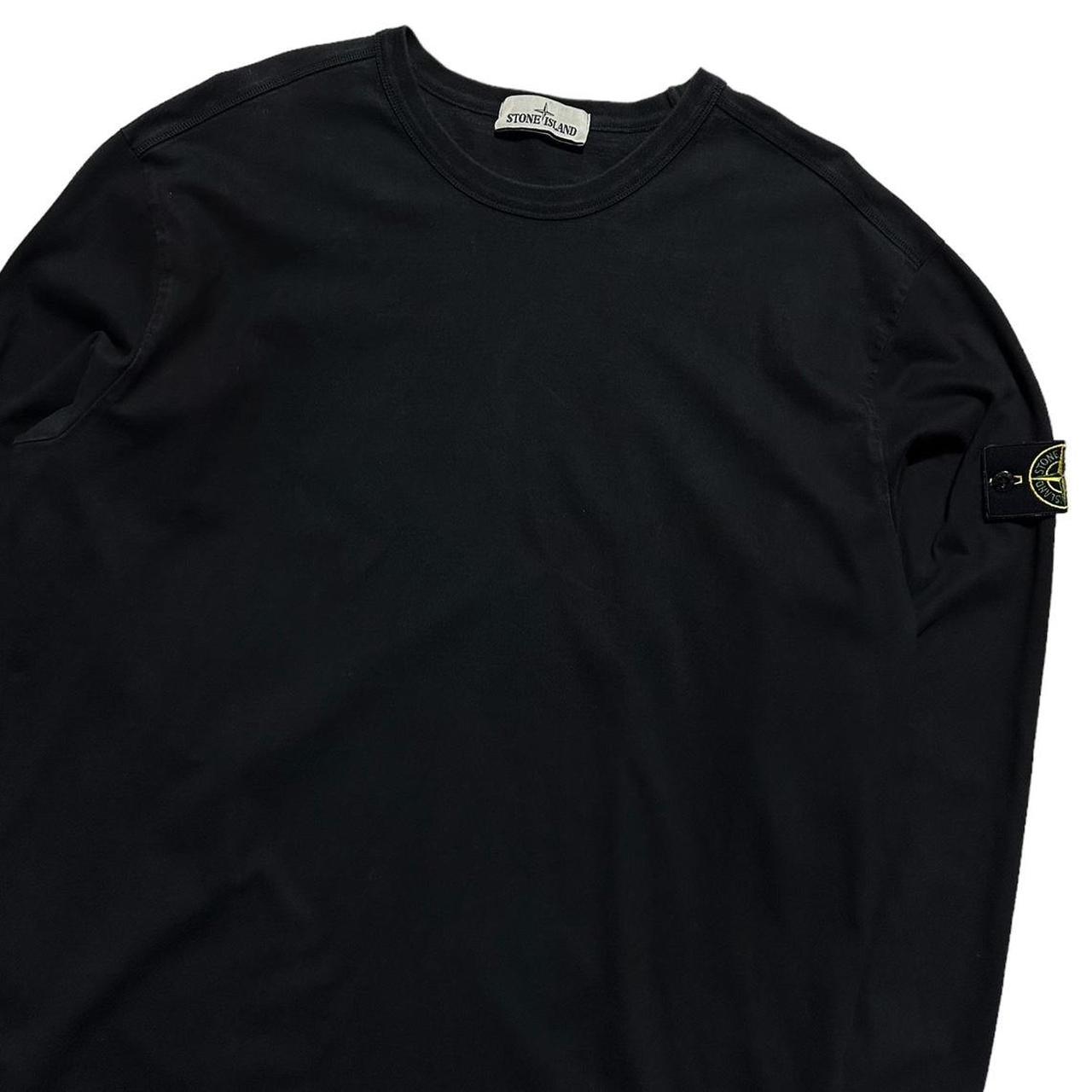 Stone Island Black Pullover Crewneck - Known Source