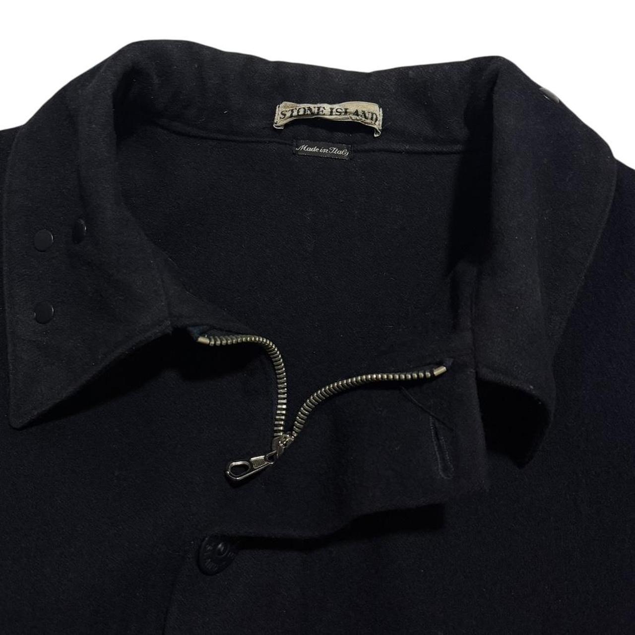 Stone Island A/W 2000 Heavy Wool Jacket | Large, Black – Known Source
