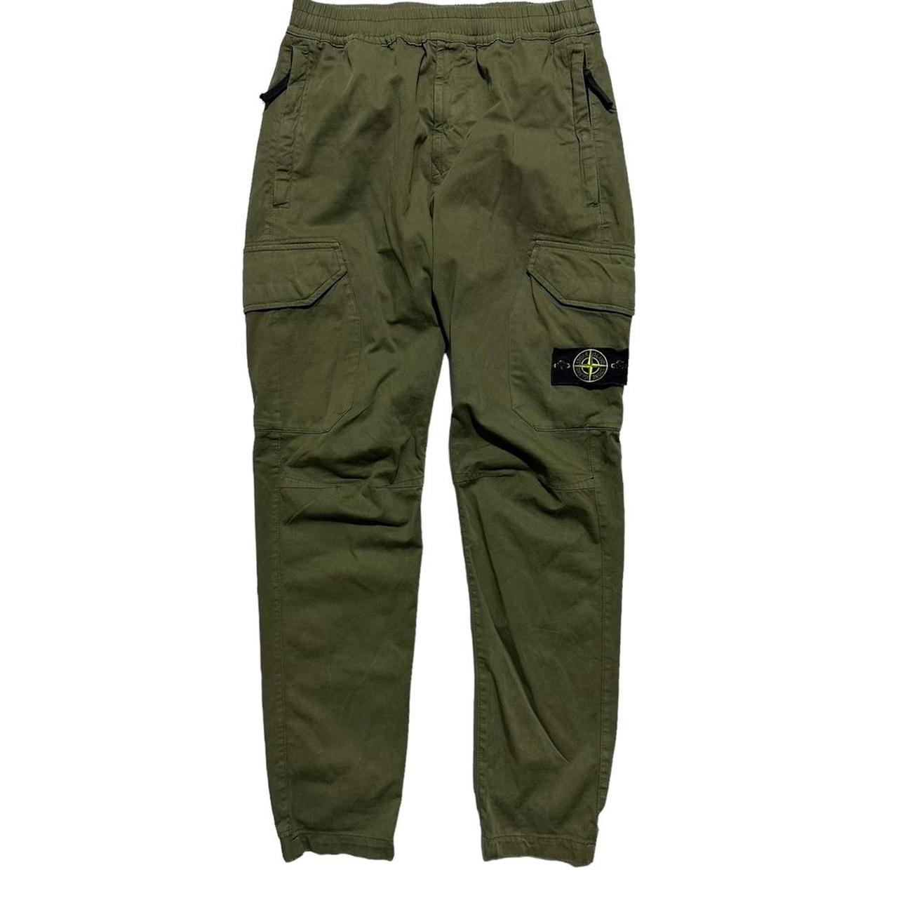 Stone Island Green Combat Cargos